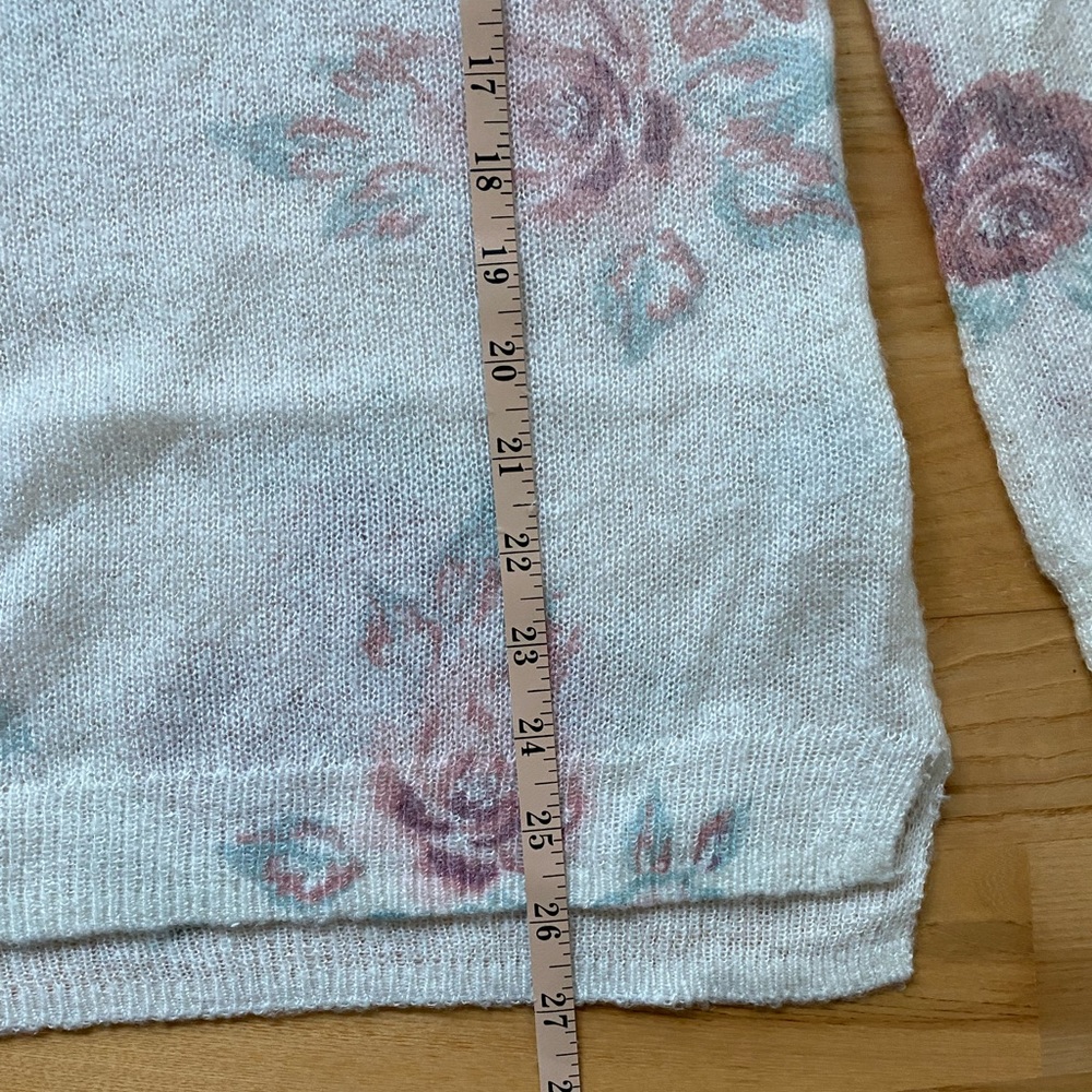 LC Lauren Conrad Floral Printed Sweater - Picture 8 of 11